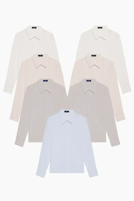Women’s Cotton Shirt Dry Cleaning Bundle
