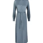 LAVE_Dry Cleaning for Satin Midi Shirt Dresses