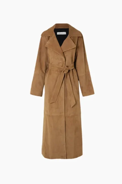 LAVE_Suede Coat Cleaning Service - Long, Elegant Style