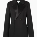 Expert Dry Cleaning for Satin-Trimmed Wool Double-Breasted Blazers