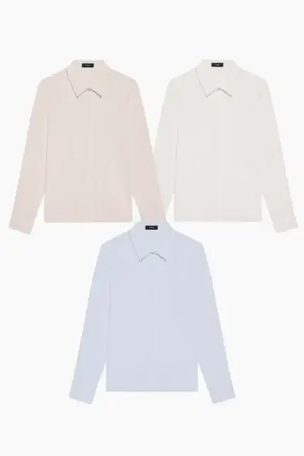 Women&rsquo;s Cotton Shirt Dry Cleaning Bundle &ndash; 3 Shirts, Perfectly Clean